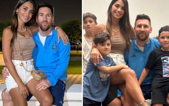 Argjentina siguroi çerekfinalen e Botërorit, Messi relaksohet me familjen